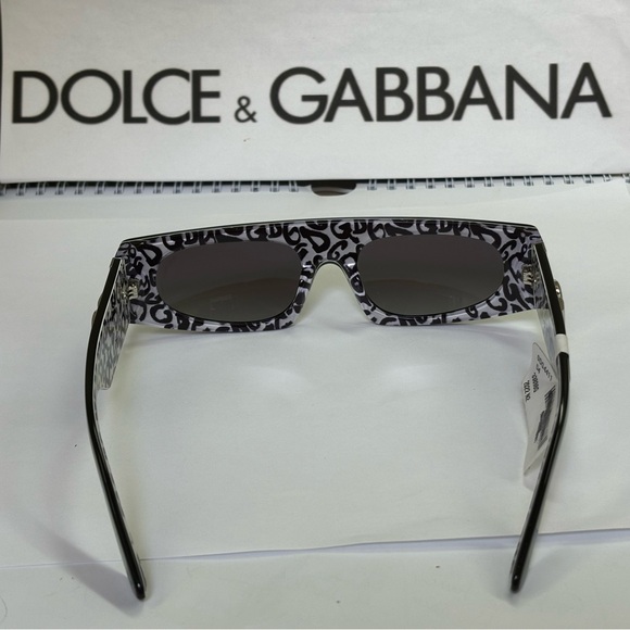 New Dolce & Gabbana DG4411 3389/8G Black on New Graffiti - Picture 11 of 16